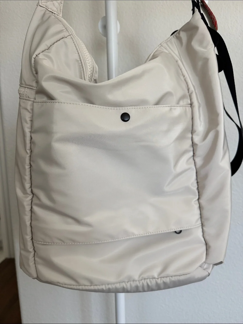🌺 Free People Movement No Time Zones Carryall Tote | Offwhite | NWT